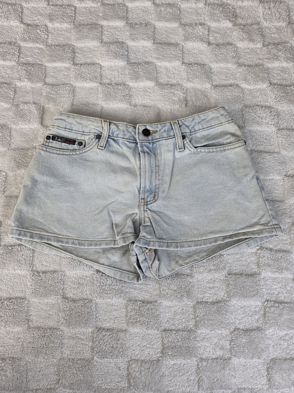 Vintage l.e.i. Jeans Jean Shorts Light Wash Size 5 EUC